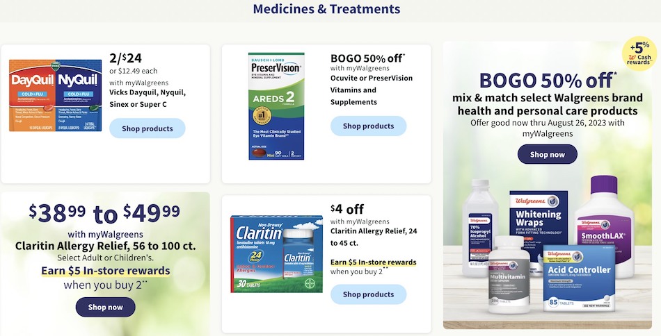 Walgreens Weekly Ad 20th – 26th August 2023 Page 12
