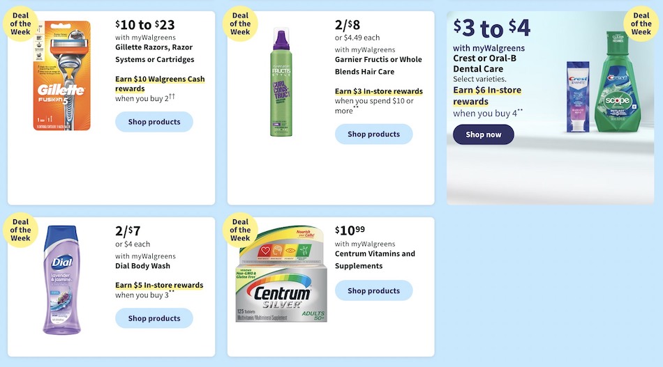 Walgreens Weekly Ad 20th – 26th August 2023 Page 3