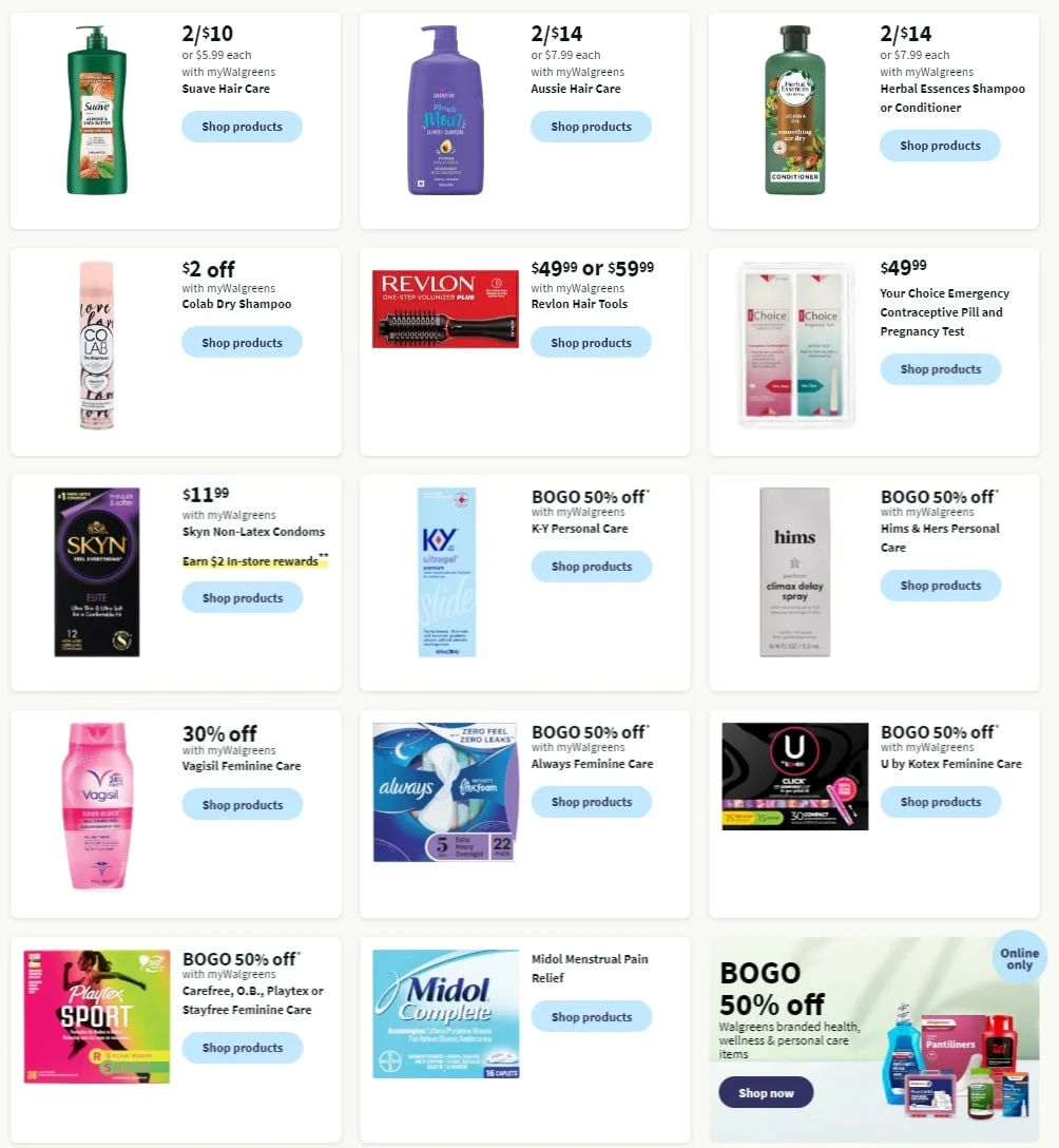 Walgreens Weekly Ad 6th – 12th August 2023 Page 16