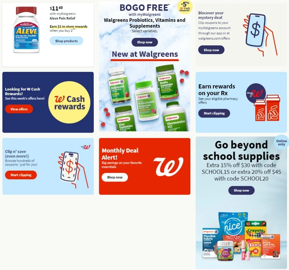 Walgreens Weekly Ad 6th – 12th August 2023 Page 2
