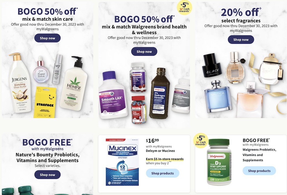 Walgreens Weekly Ad 10th – 16th December 2023 Page 5