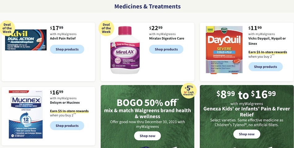 Walgreens Weekly Ad Christmas 17th – 23rd December 2023 Page 18