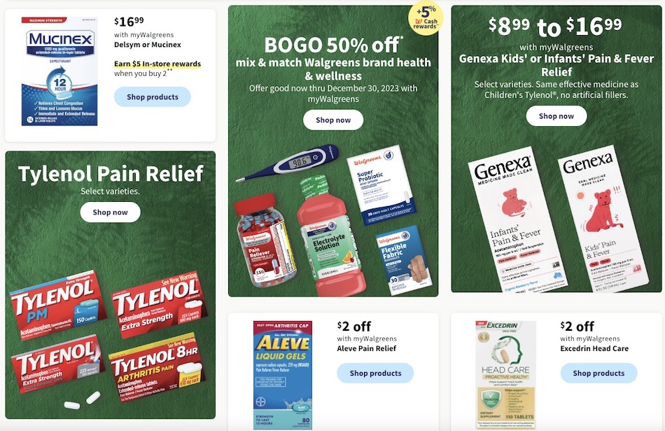 Walgreens Weekly Ad Christmas 17th – 23rd December 2023 Page 19