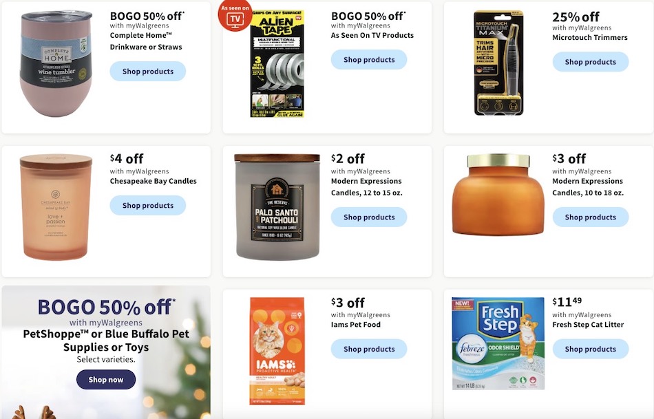 Walgreens Weekly Ad Christmas 17th – 23rd December 2023 Page 50