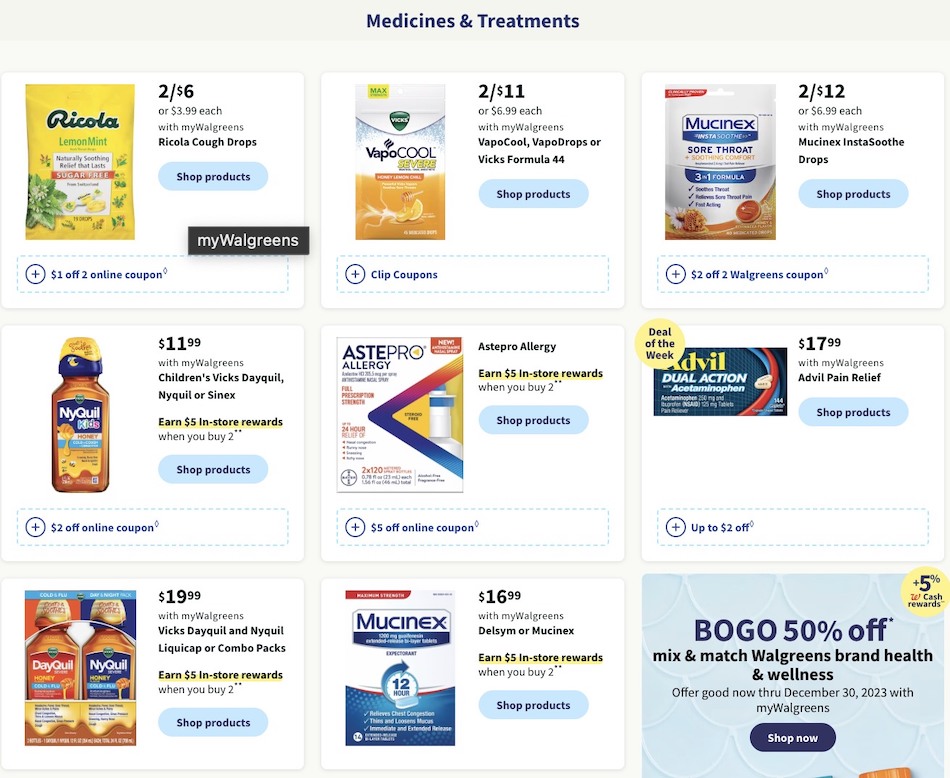 Walgreens Weekly Ad 3rd – 9th December 2023 Page 14