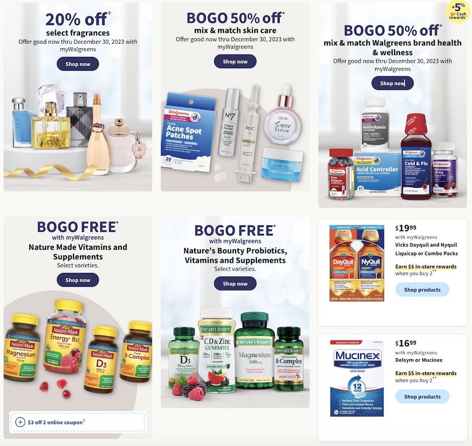 Walgreens Weekly Ad 3rd – 9th December 2023 Page 4