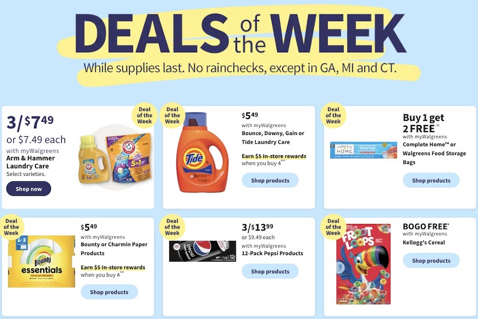Walgreens Weekly Ad 31st December – 6th January 2024 Page 2