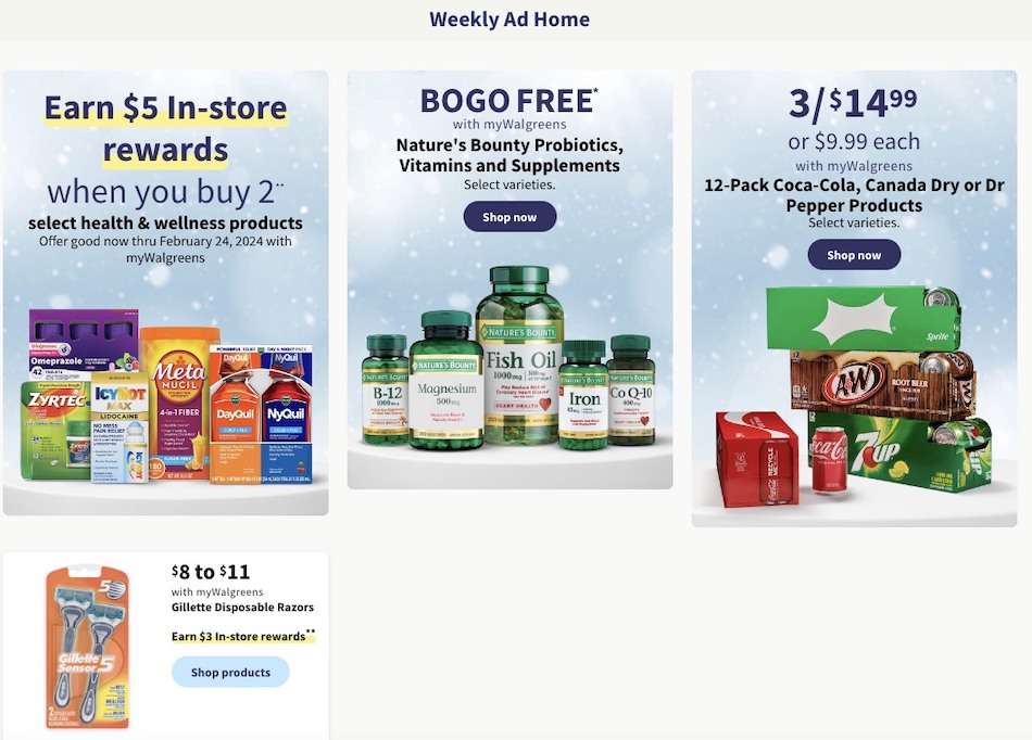 Walgreens Weekly Ad 11th – 17th February 2024 Page 4