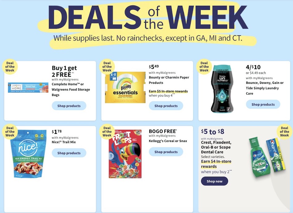Walgreens Weekly Ad 14th – 20th January 2024 Page 2