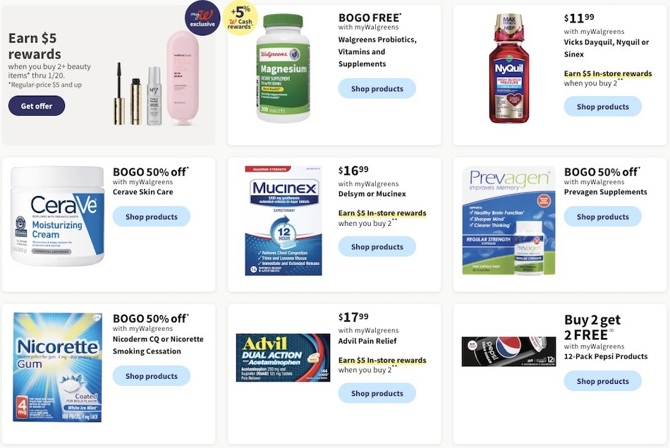 Walgreens Weekly Ad 7th – 13th January 2024 Page 5