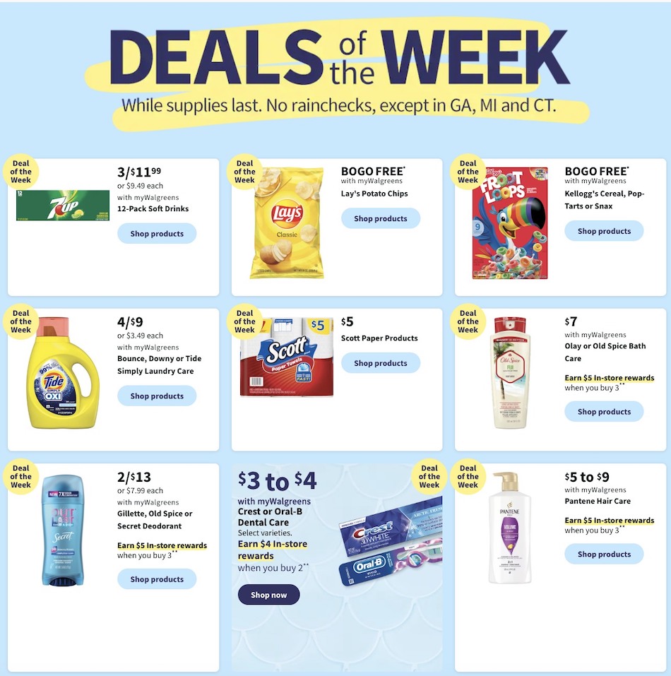 Walgreens Weekly Ad 2nd – 8th July 2023 Page 2