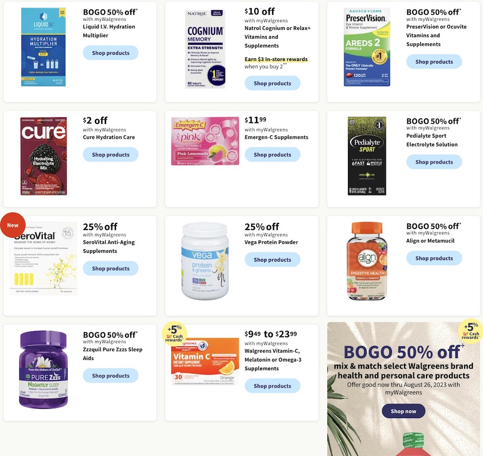 Walgreens Weekly Ad 2nd – 8th July 2023 Page 8