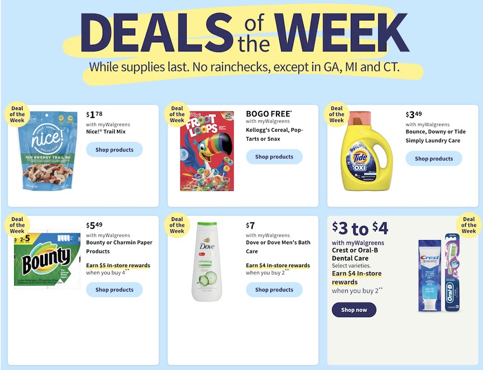 Walgreens Weekly Ad 23rd – 29th July 2023 Page 3