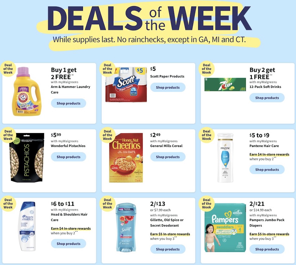 Walgreens Weekly Ad 30th July – 5th August 2023 Page 2