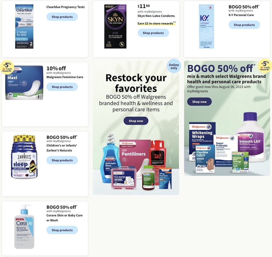Walgreens Weekly Ad 30th July – 5th August 2023 Page 24