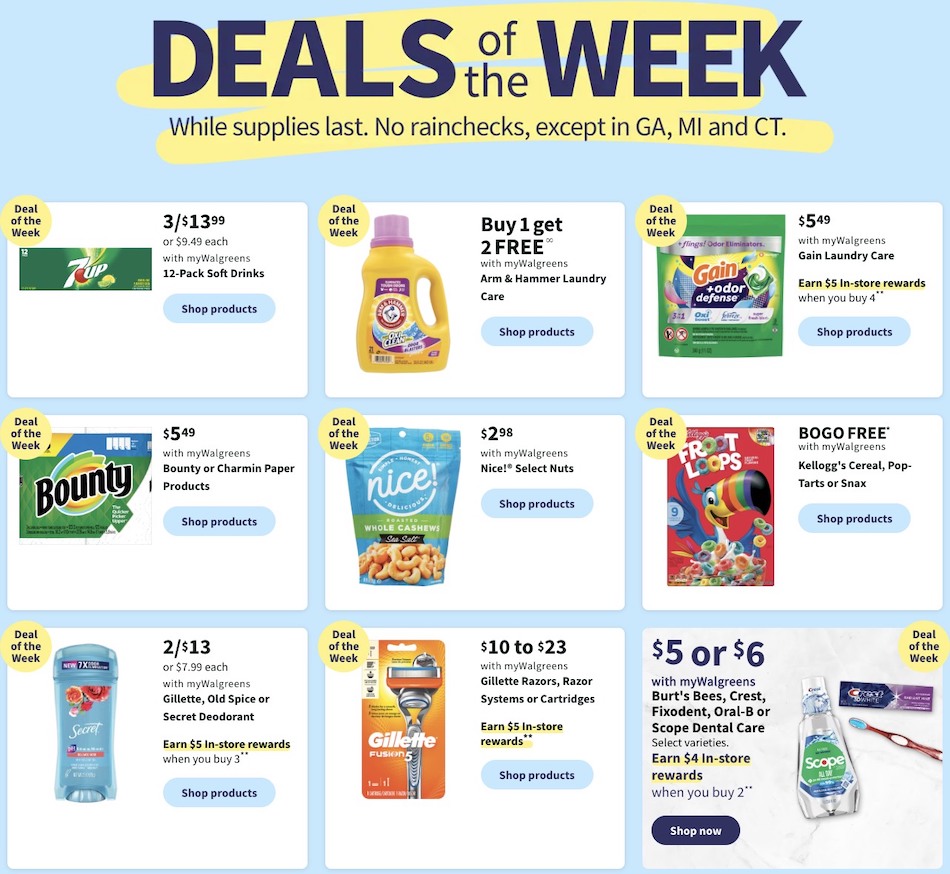 Walgreens Weekly Ad 25th June – 1st July 2023 Page 2