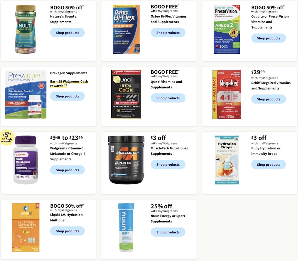 Walgreens Weekly Ad 25th June – 1st July 2023 Page 8