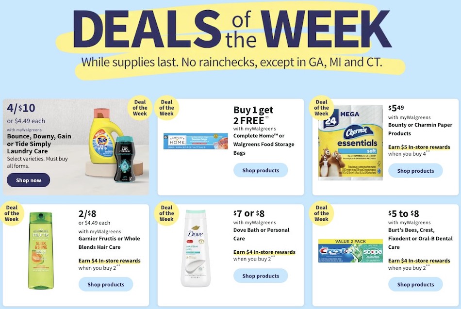 Walgreens Weekly Ad 10th – 16th March 2024 Page 4