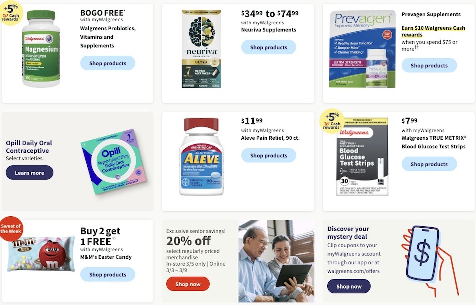 Walgreens Weekly Ad 3rd – 9th March 2024 Page 4