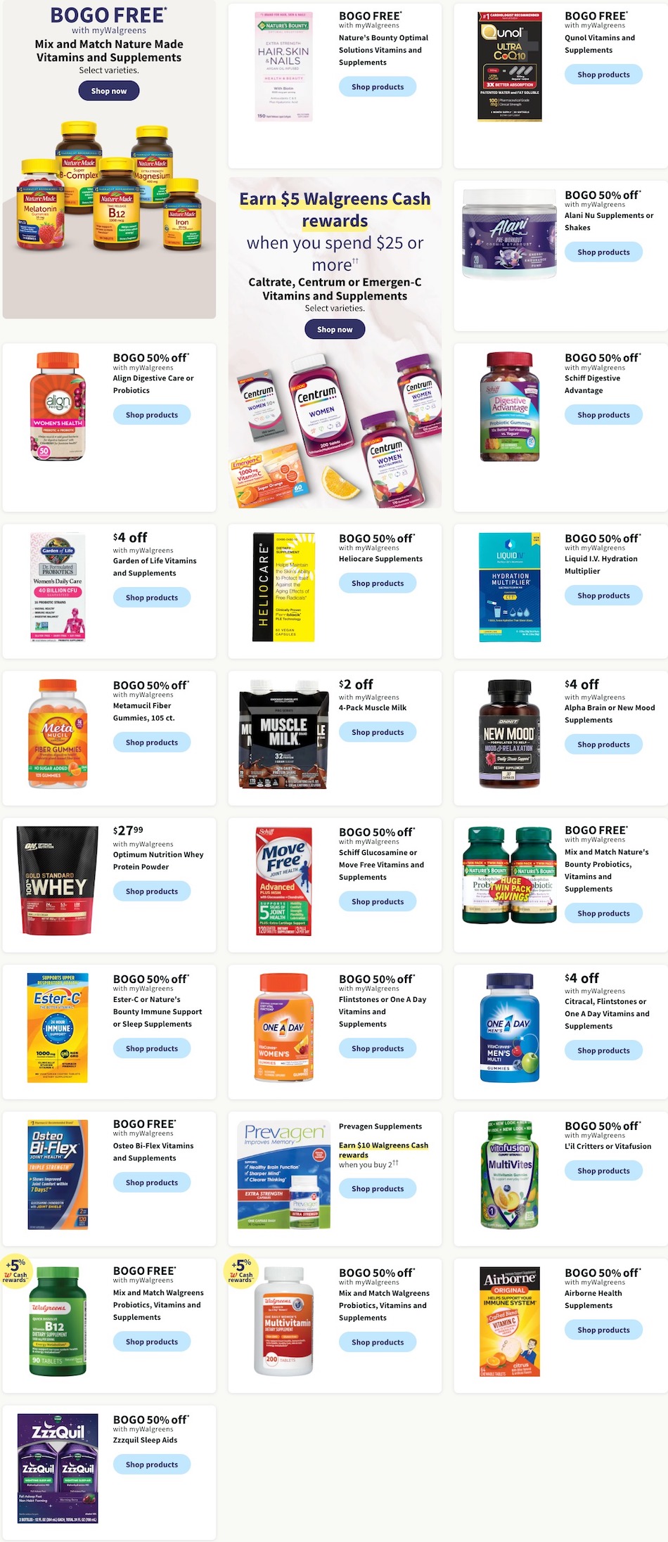 Walgreens Weekly Ad 12th – 18th May 2024 Page 3