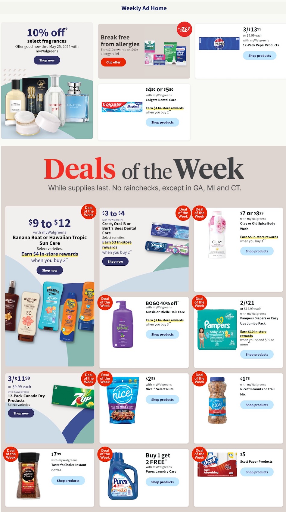 Walgreens Weekly Ad 19th – 25th May 2024 Page 2
