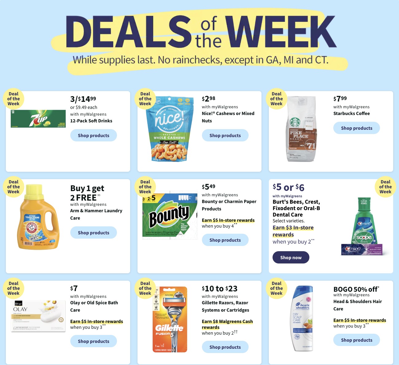 Walgreens Weekly Ad Sale 28th May – 3rd June 2023 Page 2