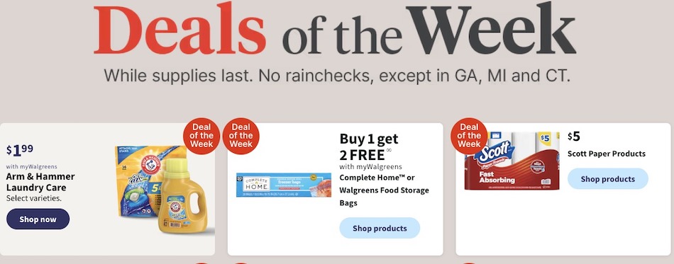 Walgreens Weekly Ad 5th – 11th May 2024 Page 2