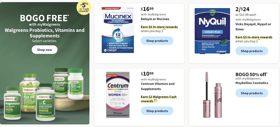 Walgreens Weekly Ad 12th – 18th November 2023 Page 3