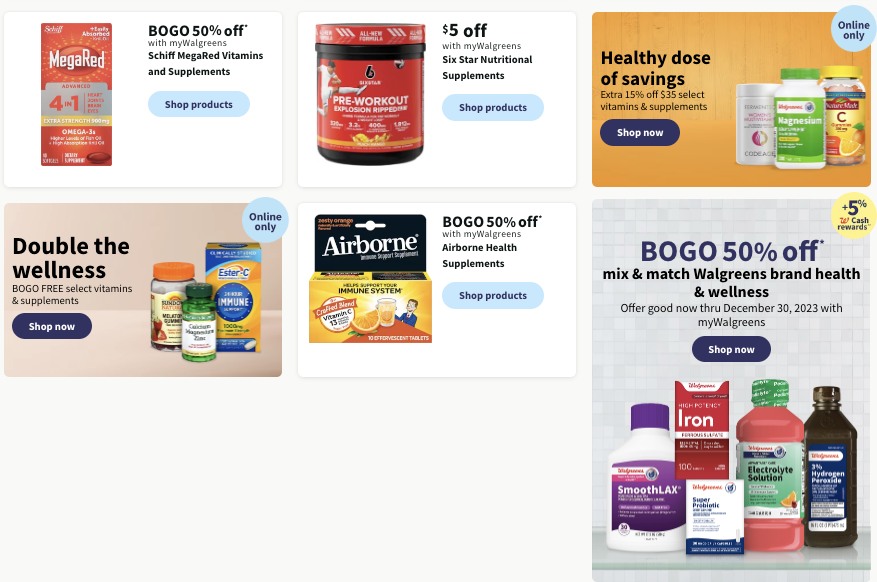 Walgreens Weekly Ad Holiday 19th – 25th November 2023 Page 10