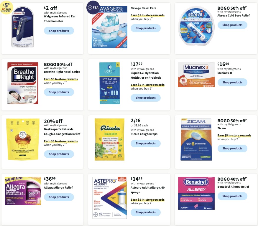 Walgreens Weekly Ad Holiday 19th – 25th November 2023 Page 13