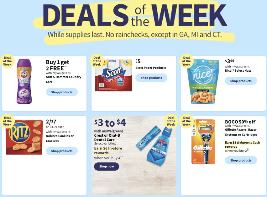Walgreens Weekly Ad Holiday 19th – 25th November 2023 Page 2