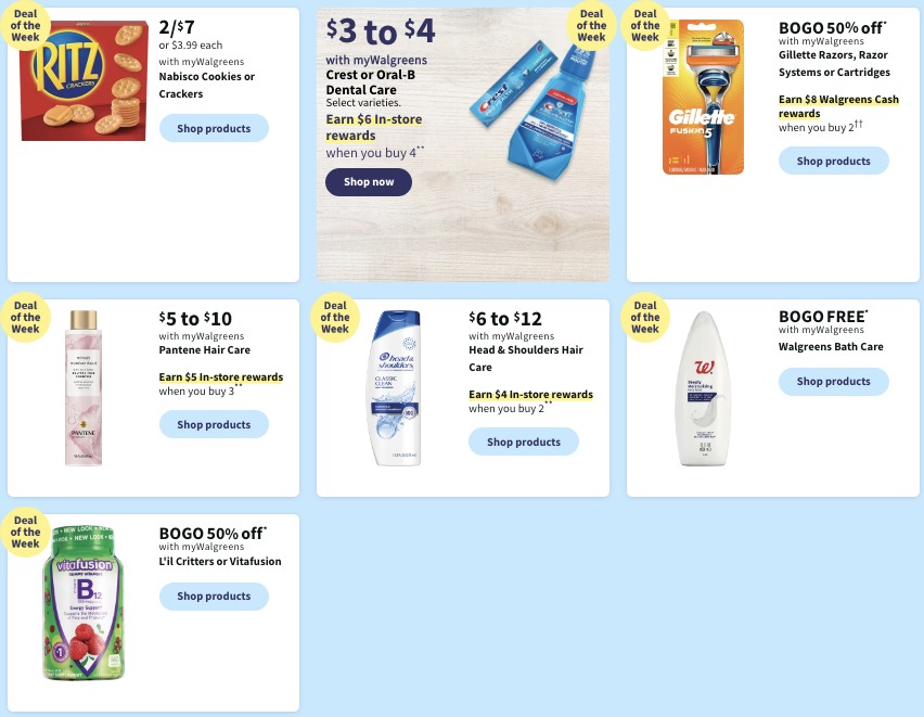 Walgreens Weekly Ad Holiday 19th – 25th November 2023 Page 3