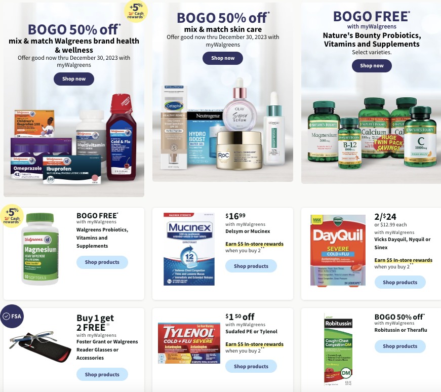 Walgreens Weekly Ad Holiday 19th – 25th November 2023 Page 4
