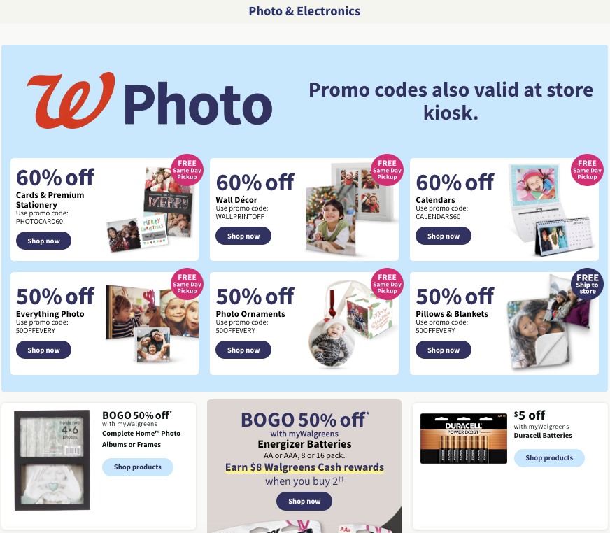 Walgreens Weekly Ad Holiday 19th – 25th November 2023 Page 53
