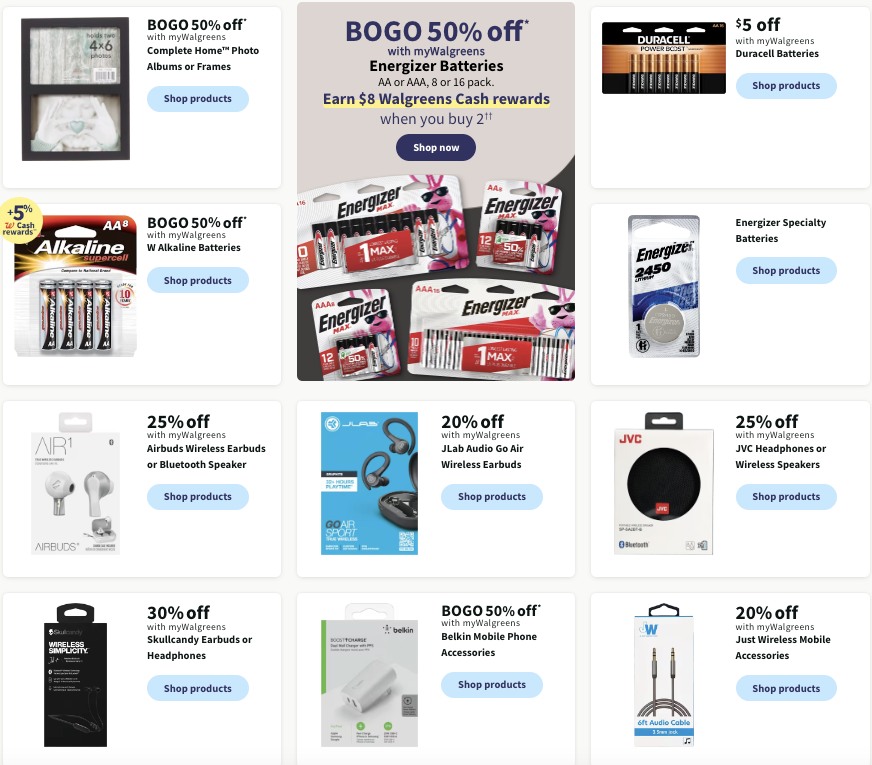 Walgreens Weekly Ad Holiday 19th – 25th November 2023 Page 54