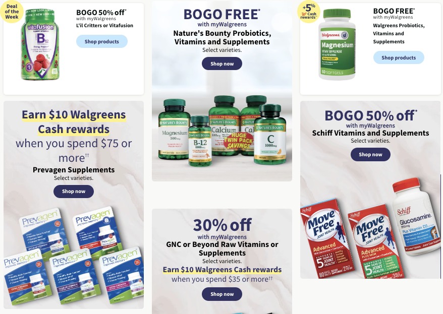 Walgreens Weekly Ad Holiday 19th – 25th November 2023 Page 7