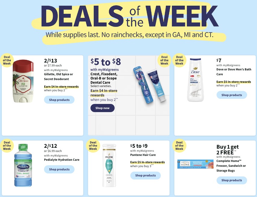 Walgreens Weekly Ad 1st – 7th October 2023 Page 2