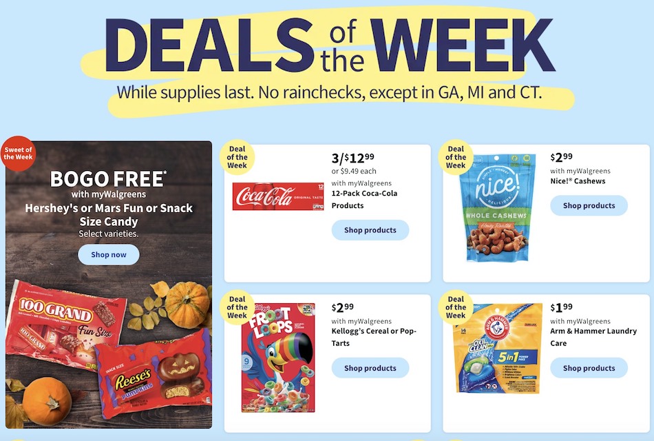 Walgreens Weekly Ad 22nd – 28th October 2023 Page 3