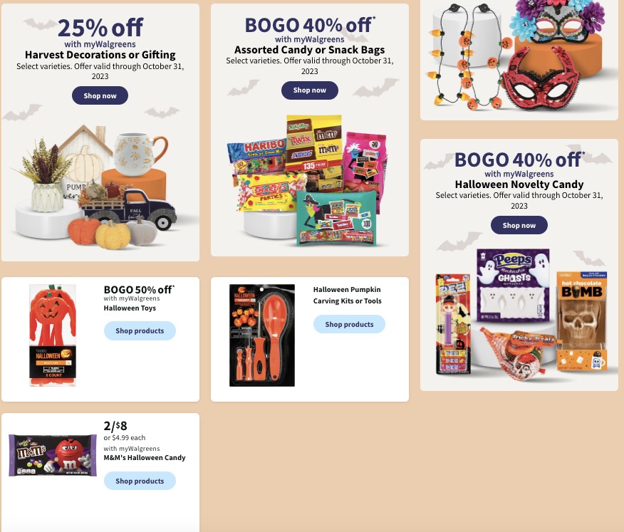 Walgreens Weekly Ad 29th October – 4th November 2023 Page 2