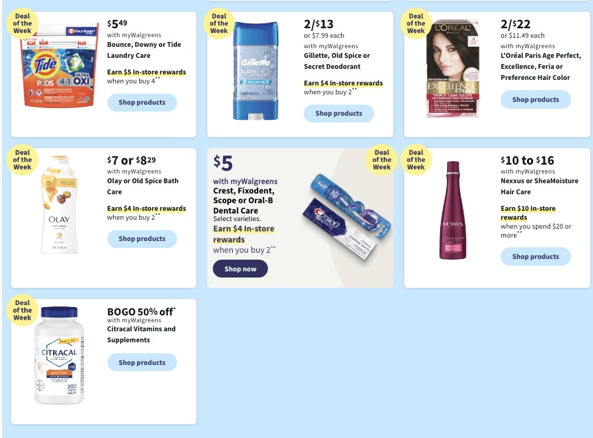 Walgreens Weekly Ad 8th – 14th October 2023 Page 2